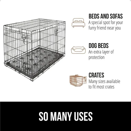 Miniatura 6 de GORILLA GRIP Almohadillas lavables para cachorros, alfombrilla antideslizante para jaula de perros, paño impermeable para orina para entrenamiento