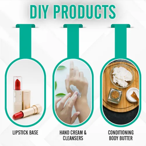 Miniatura 5 de Alcohol cetearílico - para cosméticos caseros, lápices labiales, barras de mantequilla corporal, lociones de manos, acondicionadores