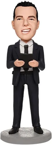 Miniatura 12 de Bobblehead personalizada para mujer, figura personalizada de Lady Boss de la foto, regalo de empoderamiento para mujeres, decoración de escritorio