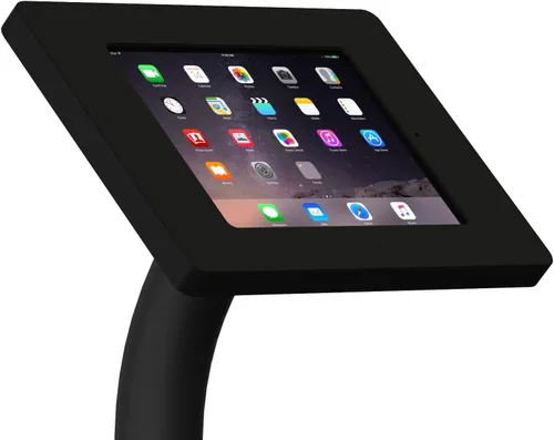 Miniatura 2 de VidaMount Caja y soporte de suelo con tapa de botón para el hogar, color negro, compatible con iPad mini 1/2/3