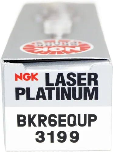 Miniatura 8 de NGK 3199 Bujías de Platino Láser BKR6EQUP Compatibles con Modelos Selectos de Audi 97-01, BMW 92-06, Cadillac 03-04, Porsche 01-05, VW 98-05, Volvo