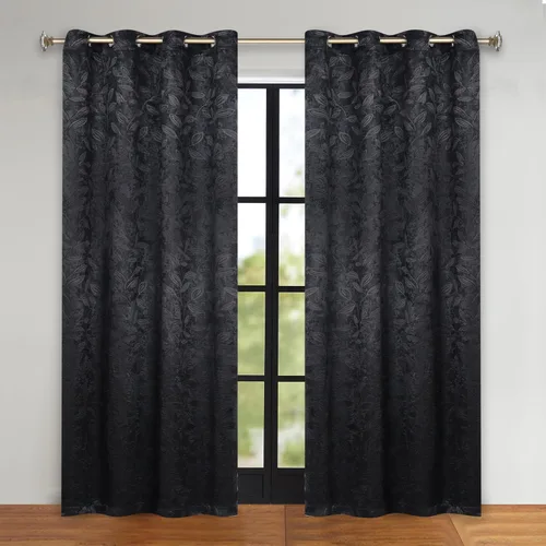 Miniatura 146 de SUPERIOR Cortinas Opacas, Oscurecimiento de Habitación Acento de Ventana para Dormitorio, Bloqueo del Sol, Térmicas, Cortinas Bohemias Modernas, Gris