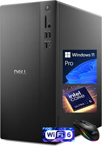 Miniatura 4 de Dell Inspiron 3891 - Torre compacta para computadora de escritorio, Intel Core i5-10400, 16 GB DDR4 RAM, 256 GB SSD + 1 TB SATA HDD, gráficos Intel