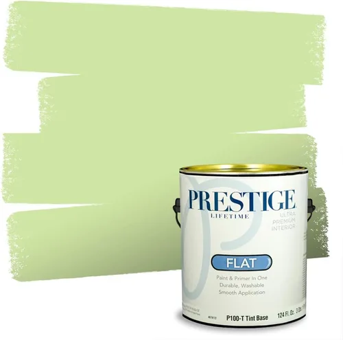 Miniatura 4 de PRESTIGE Pintura exterior e imprimación en uno, aloe, plano, 1 galón