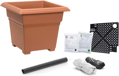 EarthBox 81705 Kit de jardín, terracota Terracotta