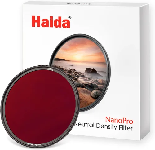 Miniatura 7 de Haida ND6.0 (1000000x) Filtro para cámara Nanopro Densidad neutra MC Impermeable Resistente a los arañazos Multi-Recubrimiento Nano Recubrimiento