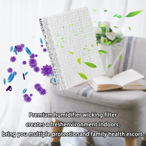 Miniatura 5 de HIFROM Paquete de 2 filtros de panel de agua A1 10 filtros de repuesto para humidificador compatibles con 10 paneles de agua, humidificadores