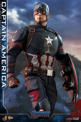 Miniatura 5 de Hot Toys 1:6 Capitán América - Vengadores: Endgame, Multicolor, HT904685