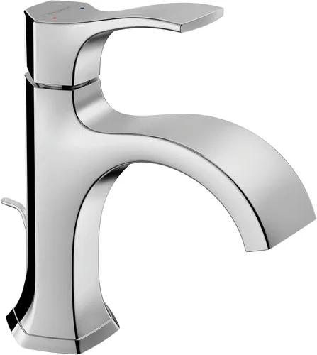 Miniatura 5 de hansgrohe Locarno 04810250 - Grifo de lavabo de baño de 1 manija y 1 manija de transición con 1 manija y óptica de oro cepillado, 04810250