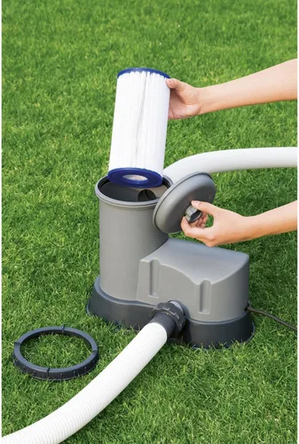 Miniatura 8 de Bestway 58095E - Cartucho de repuesto para bomba de filtro de piscina tipo IV o tipo B para bombas de filtro de 2,100 a 2,500 GPH, paquete de 4