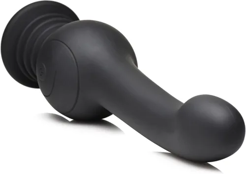 Miniatura 6 de INMI Sex Shaker Silicona para hombres, mujeres y parejas. Consolador giratorio recargable, impermeable y potente, 1 pieza, negro.