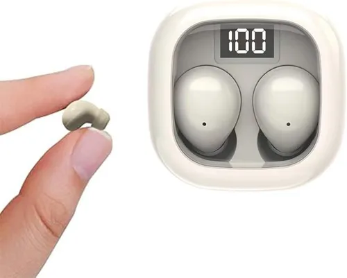Miniatura 3 de Auriculares para dormir de lado, micro diminutos discretos ocultos de perfil bajo para el trabajo, auriculares ocultos para orejas pequeñas