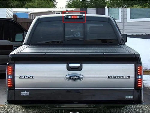 Miniatura 5 de x xotic tech Reemplazo de la lámpara de la tercera luz de carga de freno para techo de cabina trasera, compatible con Ford F-150 2015-up, F250 F350