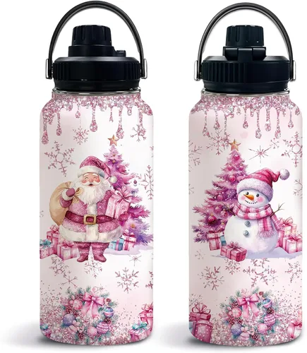 Miniatura 11 de Regalos cristianos para mujeres, Botella de agua de 32oz Hijo de Dios con tapa, regalo navideño inspirado en la fe basado en la Biblia para ella