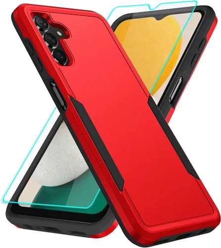 Miniatura 20 de Funda para Samsung Galaxy A12, Samsung A12 con protector de pantalla HD, [grado militar de 16 pies probada en caídas], anillo protector a prueba