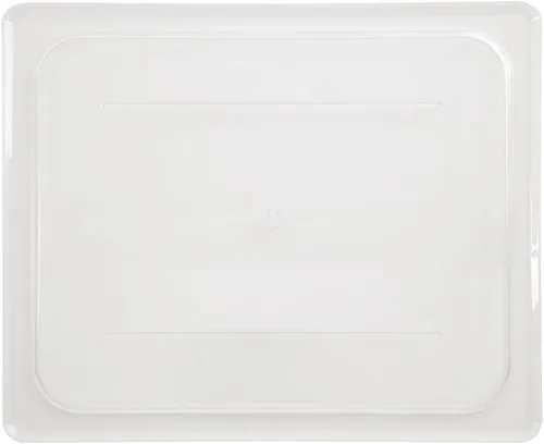 Miniatura 3 de Cambro 20CWC135 Camwear - Cubierta para bandeja de alimentos de 1/2 tamaño plano, transparente, caja de 6