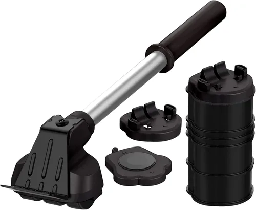 Miniatura 2 de Elevador de muebles resistente con 4 deslizadores para un movimiento fácil y seguro, rodillo para electrodomésticos adecuado para sofás, sofás cama