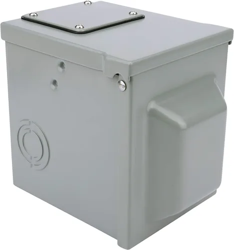 Miniatura 7 de Caja de toma de corriente de 50 amperios y 125/250 voltios, cerrada con cerradura - para RV, cámper, autocaravana, remolque de viaje, autos