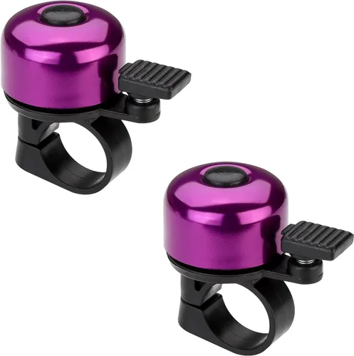 Miniatura 35 de Timbre de Bicicleta Timbre de Bicicleta Sonido Nítido para Adultos Niños Niños Niñas Rojo