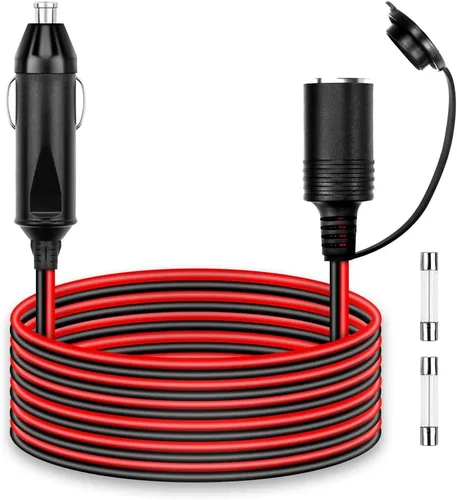Miniatura 3 de ALITOVE Convertidor de CA a CC de 110 V a 12 V 20.8 A 250 W con enchufe para encendedor de cigarrillos de automóvil y cable de extensión
