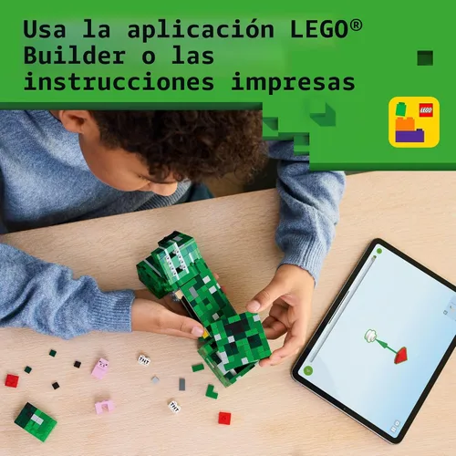 Miniatura 6 de LEGO Minecraft The Creeper - Juguete de construcción para niños, juguete de Minecraft para niños y niñas, a partir de 10 años, decoración
