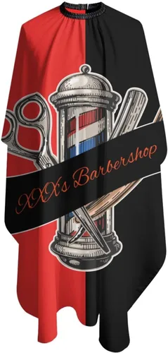 Miniatura 3 de Capa de peluquería personalizada, capa de peluquería personalizada, añade tu foto, texto, logotipo, capa de salón personalizada para hombres, capa