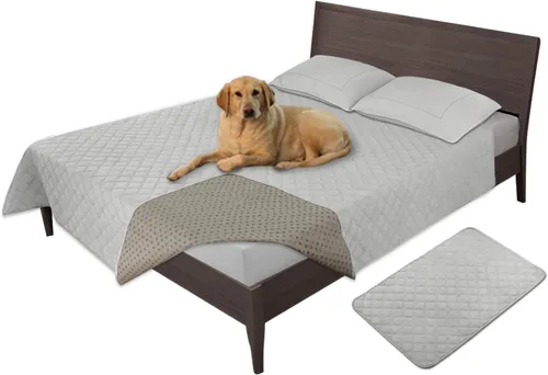 Miniatura 11 de Easy-Going - Funda impermeable 100% para cama de perro, manta antideslizante para mascotas para muebles, funda lavable para sofá, funda de repuesto