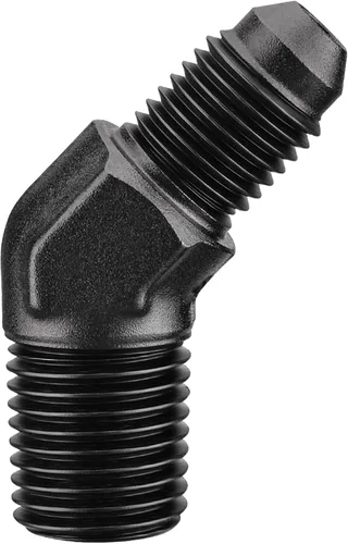 Miniatura 62 de EVIL ENERGY Adaptador de ajuste de 6AN a 3/8" NPT macho de 90 grados, aluminio