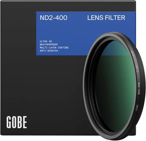 Gobe Filtro de lente ND variable ND2-400 de 1.457 in (Pro)