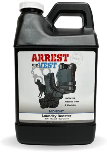 Arrest My Vest Desodorizante de grado militar para un fuerte olor para eliminar el olor a sudor de la ropa, uniformes, equipo de policía y todas las