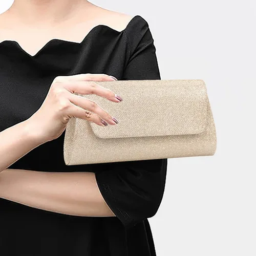 Miniatura 7 de Clutch Purses Evening Bag for Women Formal,Classic Envelope Purses and Handbags Wedding Party Prom with Shoulder Strap