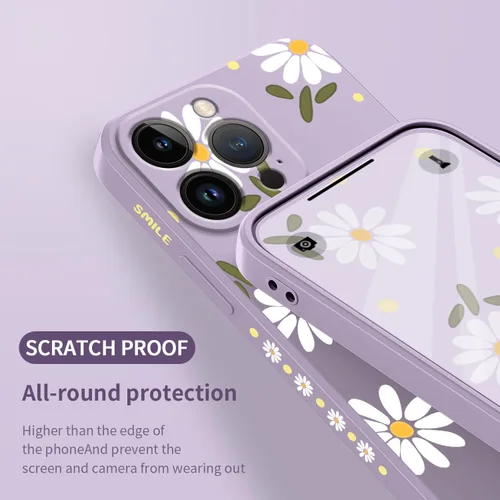 Miniatura 7 de LEECG Funda para iPhone 12 Pro Max, diseño creativo con estampado floral de mariposa de astronauta, funda de teléfono antiarañazos, forro