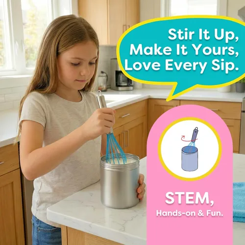 Miniatura 3 de Aizweb Máquina de helados para niños, kits de ciencia para hacer tu propio helado Experimentos educativos de ciencia de los alimentos STEM