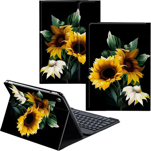 Miniatura 56 de Funda para Samsung Galaxy Tab S6 Lite 2022/2020 Teclado inalámbrico desmontable y cubierta de cuero PU Funda protectora para Samsung Galaxy Tab S6