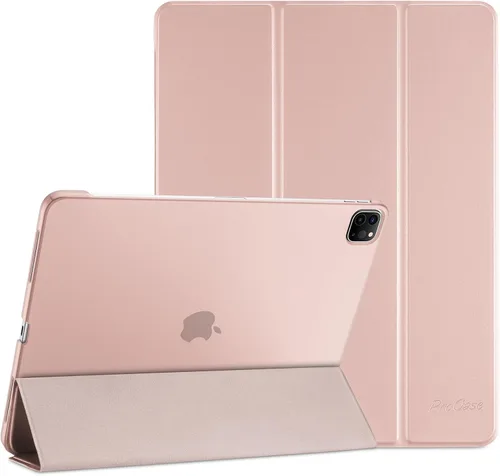 Miniatura 14 de ProCase Funda inteligente para iPad Pro de 12.9 2022/2021/2020/2018, carcasa rígida con soporte delgado para iPad Pro de 12.9 pulgadas, 6ª Celeste