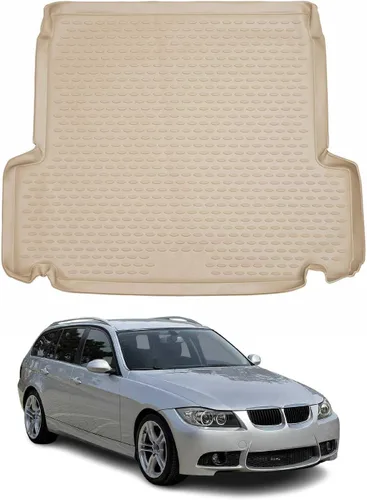Miniatura 16 de OMAC Alfombrillas para BMW Serie 3, E46, E90, E91, E92, alfombrillas de coche para todo tipo de clima, 3D, ajuste personalizado, alfombrilla de goma