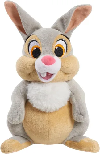 Disney Just Play - Puf coleccionable de 8.75 pulgadas, pulgar, conejo, felpa súper suave, juguetes para niños de 2 años en adelante