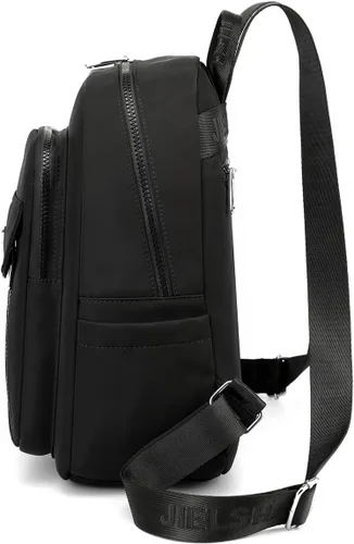 Miniatura 2 de Collsants Mochila pequeña para mujer, mini mochila de nailon, mochila de moda, bolsa de viaje, Beige, Mochilas Daypack