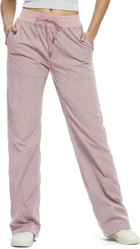 Miniatura 12 de SEVEGO Pantalones de entrepierna alta para mujeres de 76,2 cm/81,28 cm/86,36 cm/91,44 cm, ligeros para estudio de baile, con arrugues, pantalones