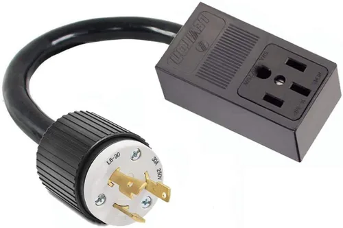 L6-30P Enchufe de bloqueo giratorio macho de 3 pines a 14-50R Enchufe hembra de 4 clavijas Toma de corriente eléctrica Cable Miller Lincoln Hobart