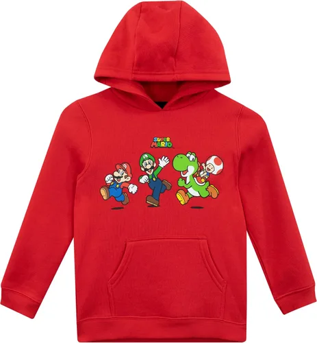 Miniatura 2 de SUPER MARIO Sudadera con capucha Sudadera con capucha Luigi, Yoshi, Toad Boys Sudadera con capucha de juegos para niños