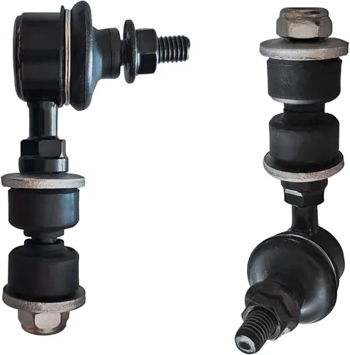 Miniatura 24 de 2 paquetes de kit de enlace de barra estabilizadora Compatible con Jeep TJ 1997-2006, enlace de barra antivuelco delantera Compatible con Jeep