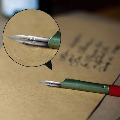Miniatura 6 de Zonon Juego de 10 puntas de pluma de cómic, modelo G, puntas de caligrafía para repuestos de pluma estilográfica