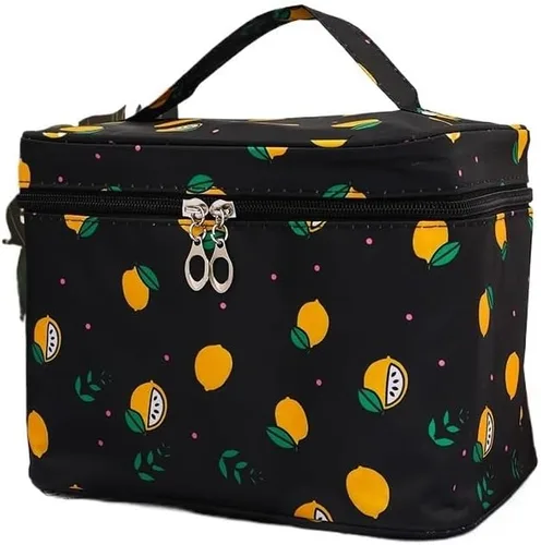 Miniatura 11 de Bolsa De Maquillaje Portátil Impermeable Para Mujer, Organizador De Artículos De Tocador De Alta Capacidad, Estuches De Cosméticos De