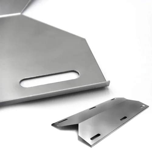 Miniatura 4 de Hongso Placas de acero inoxidable de 17 3/4 pulgadas, protector térmico para parrilla Jenn Air 720-0337 730-0337 720-0062 720-0062-LP, Nexgrill