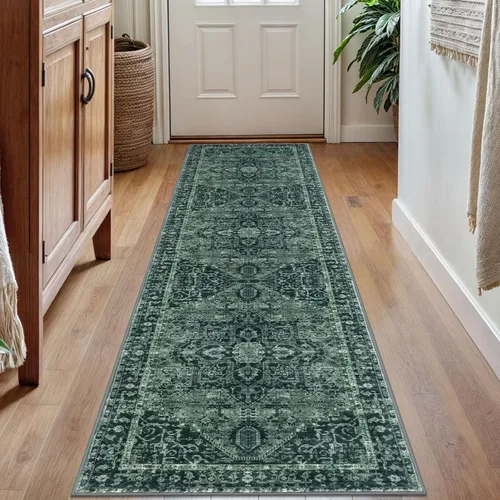 Miniatura 149 de KOZYFLY Alfombra Pequeña de Área 2x3 Pies Alfombras para Entrada Lavable Boho Alfombra de Entrada Antideslizante Tapete de Puerta Interior Entrada