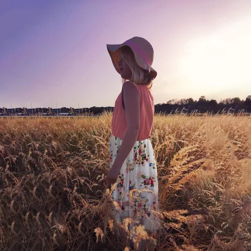 Miniatura 3 de IFFEI - Conjunto de vestidos de mamá y yo con estampado floral sin mangas para madre e hija