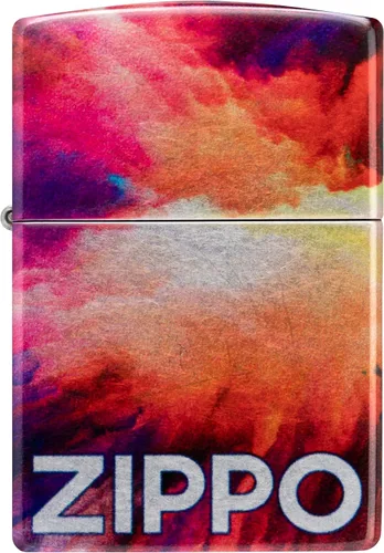 Miniatura 2 de Zippo Encendedor de bolsillo cromado con diseño Tie Dye 540