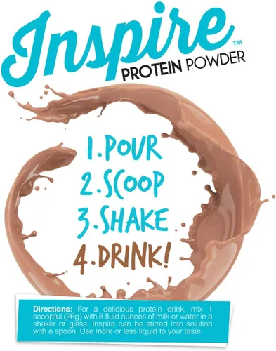 Miniatura 3 de Bariatric Eating Inspire Cafe Bella - Polvo aislado de proteína de suero de leche sin azúcar, 0.71 oz, vainilla y canela, capuchino (20 porciones)