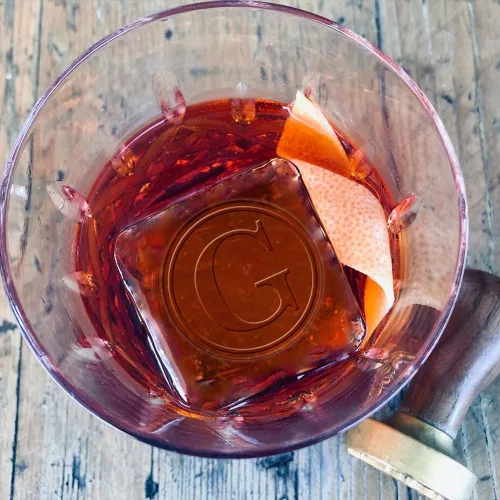 Miniatura 4 de CRASPIRE Sello de hielo con letra G, con cabeza de latón extraíble y mango de metal, sello de marca de hielo de 1.2 pulgadas para cubitos de hielo